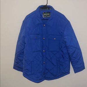 American Eagle Outfitters Blue Puffer Jacket